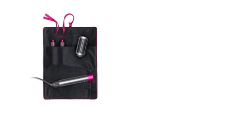 Dyson Airwrap travel pouch (Fuchsia/Black) .